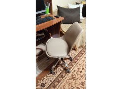 Компьютерное кресло Kolin с подушкой clear / white фото покупателя 135