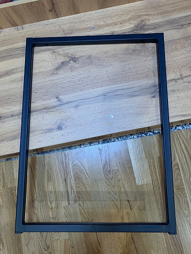 Письменный стол Леон Лофт черный матовый / дуб вотан фото покупателя 38