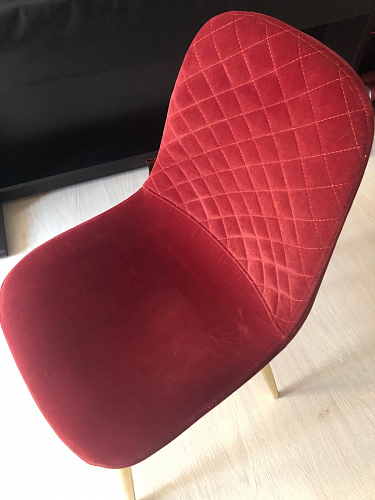 Стул на металлокаркасе Dabl 01 champagne / gold фото покупателя 209