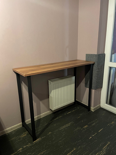 Барная стойка Дилан Лофт 120х60х110 бетон фото покупателя 182