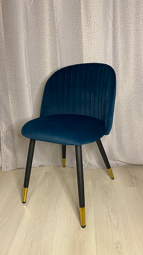 Стул на металлокаркасе Gabi 1 light purple / black фото покупателя 910