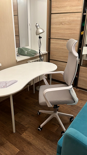 Компьютерное кресло Montana light gray / white фото покупателя 57