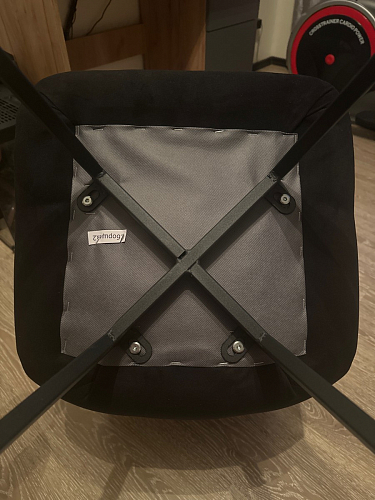 Стул на металлокаркасе Чилли зеленый / белый каркас фото покупателя 368