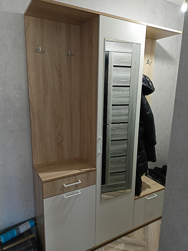 Готовая прихожая Пети дуб сонома / белый фото покупателя 84