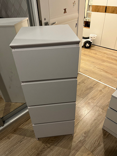 Комод Т-4р бетон / белый фото покупателя 9