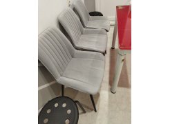 Стул на металлокаркасе Вейв П темно-серый / черный фото покупателя 214