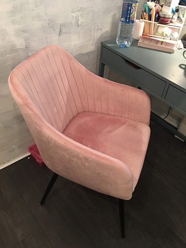 Стул на металлокаркасе Slam dark beige фото покупателя 30