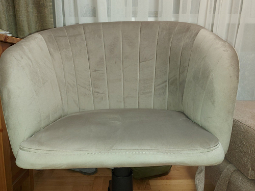 Компьютерное кресло Тибо светло-коричневый / белый фото покупателя 91