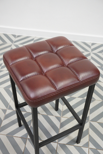 Барный стул Лофт линкольн белый / белый матовый из шоурума 3