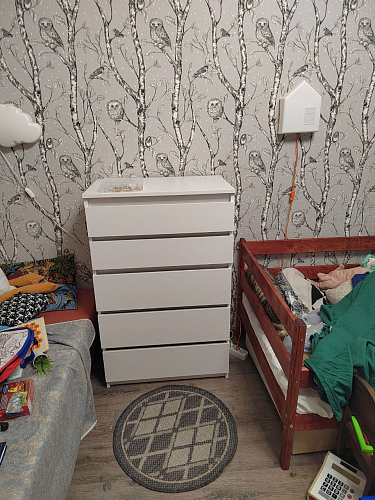 Комод Мадера 1384 лдсп белый  - Уцененный экземпляр фото покупателя 8