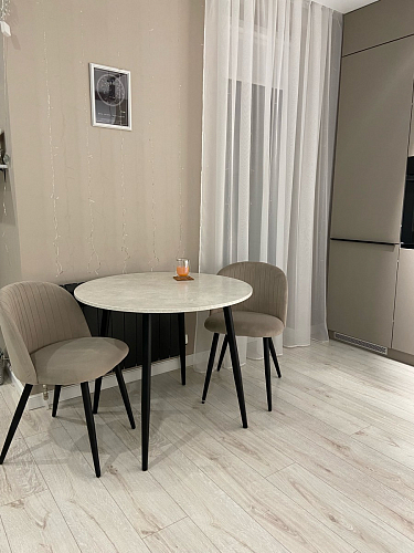 Стул на металлокаркасе Gabi gray / black фото покупателя 661