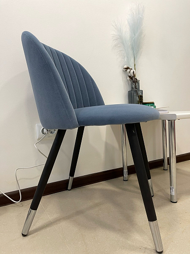 Стул на металлокаркасе Gabi latte / gold / black фото покупателя 962