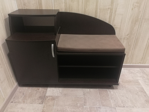 Тумба для обуви Хит венге  - Уцененный экземпляр фото покупателя 7