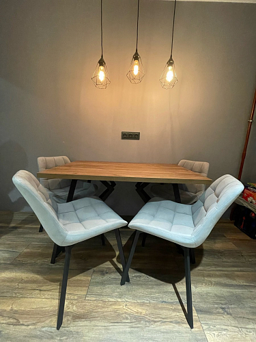 Комплект стульев Форт 4 шт кирпичный / чёрный фото покупателя 101