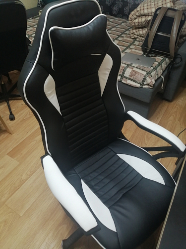 Компьютерное кресло Leon красное / черное фото покупателя 14