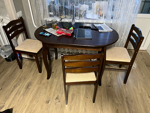 Стул деревянный Camel white / light grey фото покупателя 12