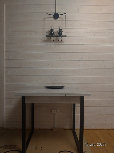 Стол Форли бетон / черный матовый фото покупателя 48