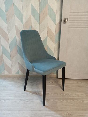 Стул на металлокаркасе Kora black / gray фото покупателя 144