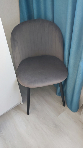 Стул на металлокаркасе Gabi latte / gold / black фото покупателя 188