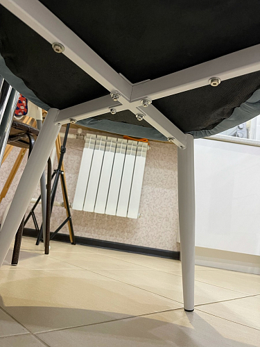 Стул на металлокаркасе Kora beige / black фото покупателя 53