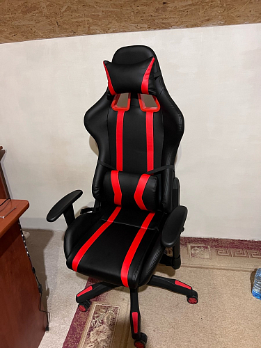 Компьютерное кресло Blok light blue / black фото покупателя 34