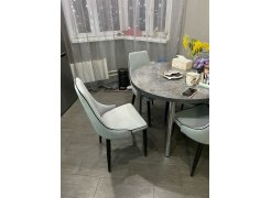 Стул на металлокаркасе Kora gray / black фото покупателя 222