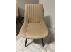 Стул на металлокаркасе Седа К крутящийся светло-серый  / белый фото покупателя 249