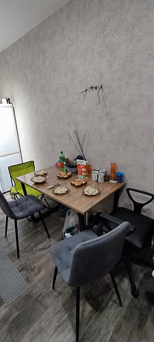 Деревянный стол Лота Лофт 120x75 дуб крафт табачный / черный матовый фото покупателя 697