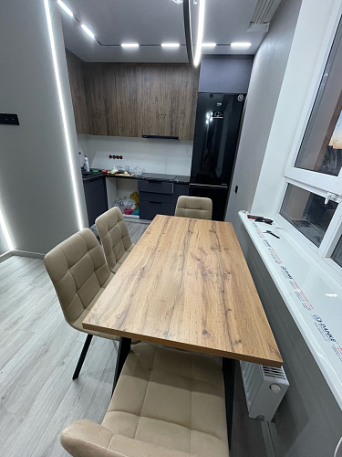 Комплект стульев Чилли 2 шт бежевый / черный фото покупателя 910