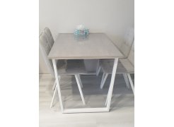 Стол Лота Лофт 140 25 мм юта / белый матовый фото покупателя 989