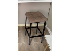 Барный стул Лофт кожзам d1 / черный матовый фото покупателя 202