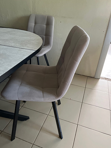 Стул на металлокаркасе Чилли зеленый / белый каркас фото покупателя 548