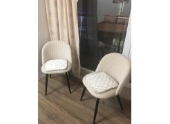 Стул на металлокаркасе Gabi blue / black фото покупателя 666