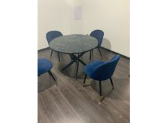 Стул на металлокаркасе Gabi gray / black фото покупателя 733