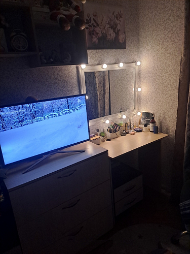 Стол письменный Kiwi дуб молочный  - Уцененный экземпляр фото покупателя 98