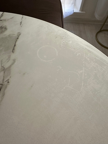 Стол Тулип 90х73 дуб вотан / белый фото покупателя 99