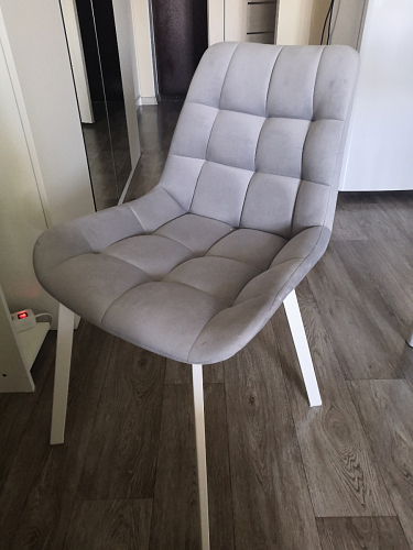 Стул на металлокаркасе Челси бирюзовый / черный фото покупателя 62