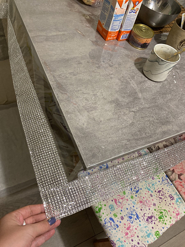 Стол Лота Лофт 140 25 мм черный матовый / бетон фото покупателя 632