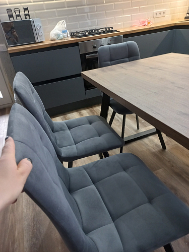 Стул на металлокаркасе Чилли бежевый / белый каркас фото покупателя 1035