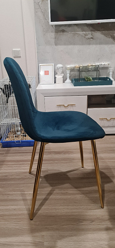 Стул на металлокаркасе Dabl green фото покупателя 116