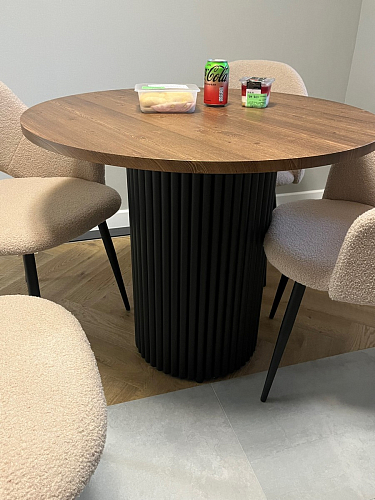 Деревянный стол Барел 89 белый / белый фото покупателя 26