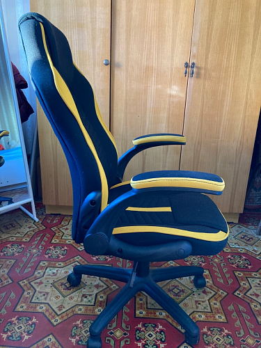 Компьютерное кресло Plast 1 light blue / black фото покупателя 2