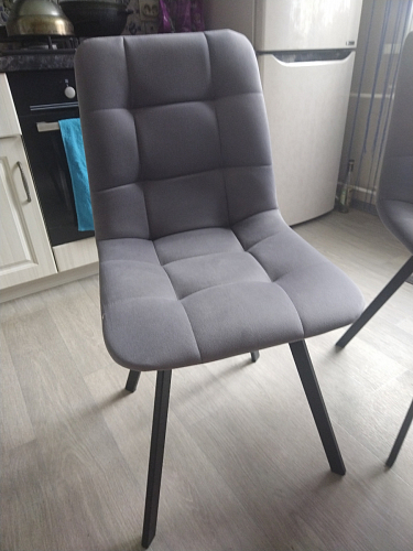 Комплект стульев Чилли 2 шт бежевый / черный фото покупателя 1045