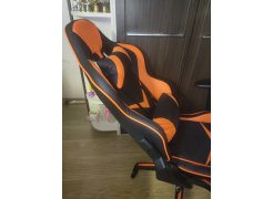 Компьютерное кресло Racer черное / голубое фото покупателя 70