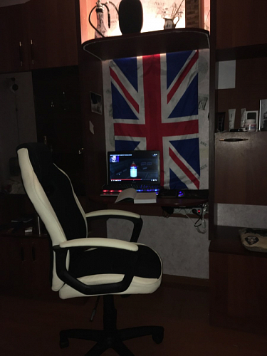 Компьютерное кресло Gamer черное / серое фото покупателя 61