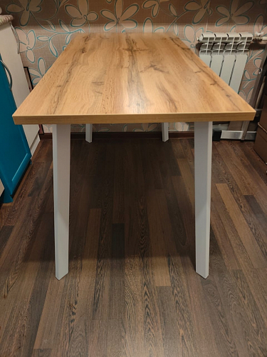 Стол Тринити Лофт 120 25 мм черный матовый / юта фото покупателя 76