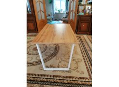 Стол Лота Лофт 140 25 мм юта / белый матовый фото покупателя 692