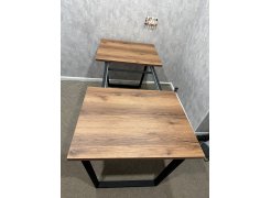 Стол Лота Лофт 140 25 мм юта / белый матовый фото покупателя 701