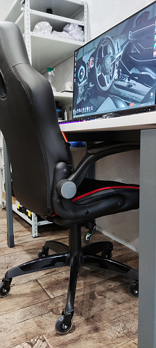 Компьютерный стол SG.206 дуб светлый / белый фото покупателя 6