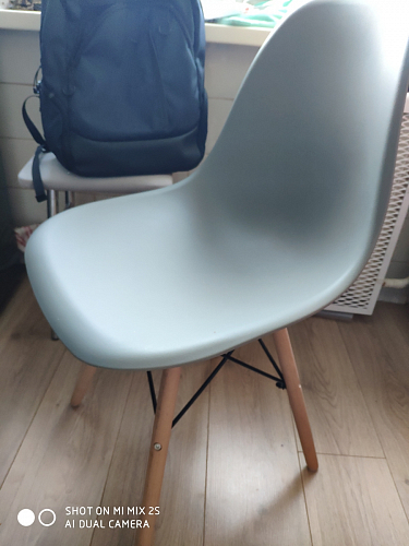 Пластиковый стул Eames PC-015 серый фото покупателя 113